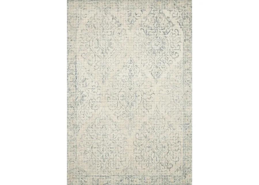 Tatum TW05 Natural/Sky 2'6" x 7'6" Rug