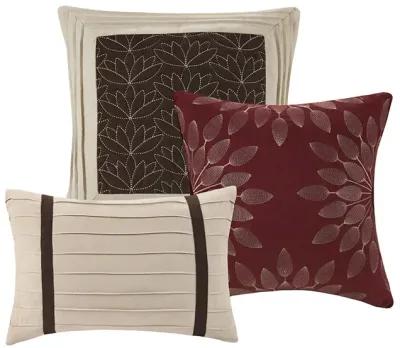 Gracie Mills Bryony 7-Piece Microsuede Comforter Set