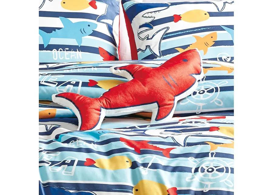 MarCielo Kids Girls Boys Comforter Set Ocean Life.