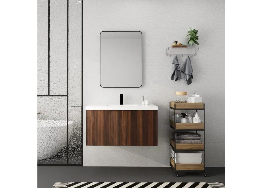 36" Modern Design Floating Bathroom Vanity with Soft Close Doors