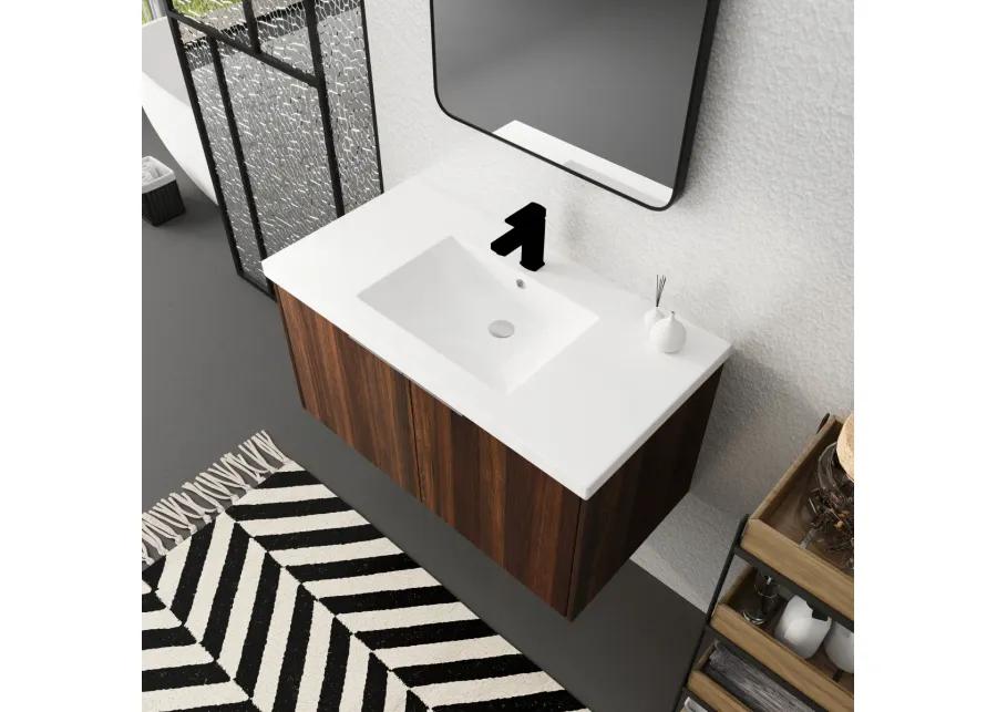 36" Modern Design Floating Bathroom Vanity with Soft Close Doors