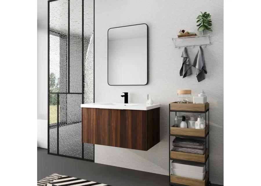 36" Modern Design Floating Bathroom Vanity with Soft Close Doors