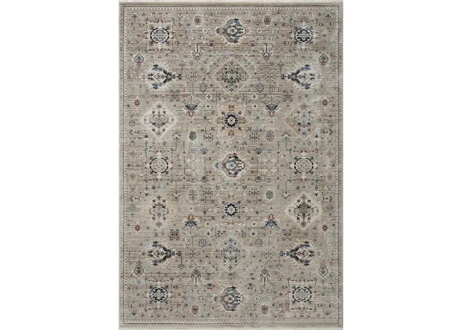 Leigh LEI02 Dove/Multi 5'3" x 7'6" Rug