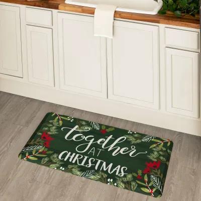 Together At Christmas Multi 1' 6" x 2' 6" Door Mat