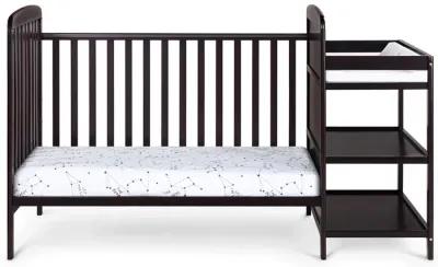 Suite Bebe Ramsey 3-in-1 Crib and Changer Combo Espresso