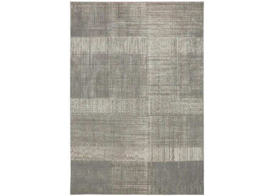 Aura 3736F Gray/Ivory 2'10" x 7'10" Rug