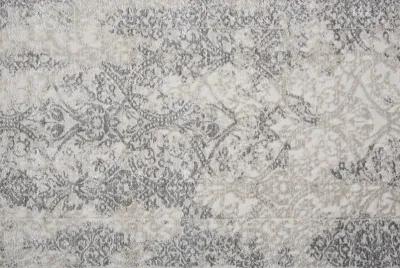 Prasad 3682F Ivory/Gray/Black 1'8" x 2'10" Rug