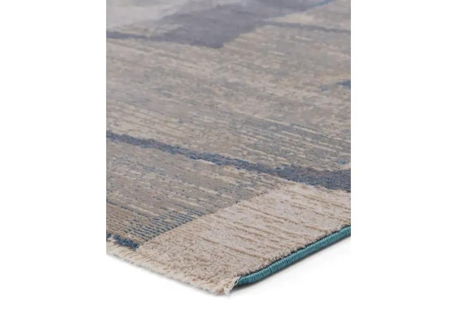 Sanaa By Nikki Chu Lehana Blue 2'6" x 12' Runner Rug