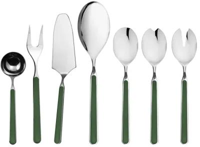 Fantasia 7-Piece Serving Set in Green