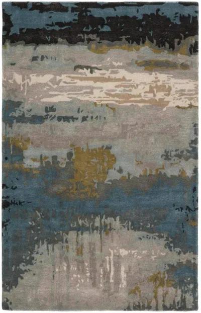 Genesis Benna Black 2' x 3' Rug