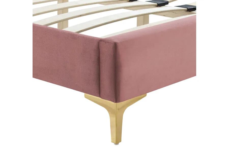 Modway - Sofia Channel Tufted Performance Velvet King Platform Bed