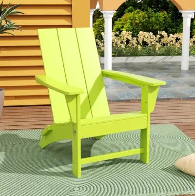 WestinTrends Modern Folding Adirondack Chair