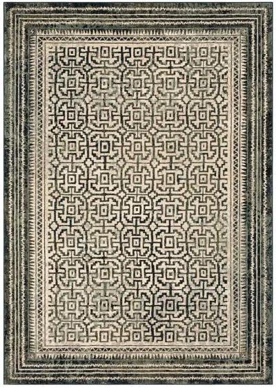 Rendition by Stacy Garcia Home Adras Blue Teal 8' X 11' Rug