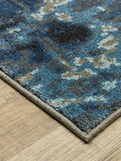 Venice 5'3" x 7'3" Blue Rug