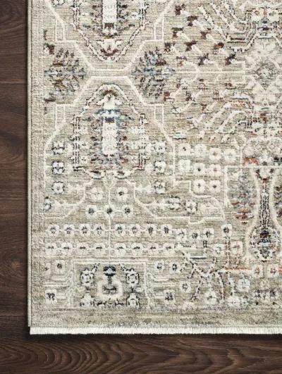 Theia THE06 Granite/Ivory 5' x 8' Rug