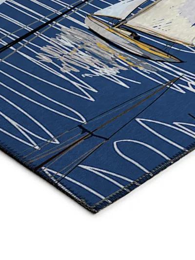 Harbor HA8 Navy 8' Rug