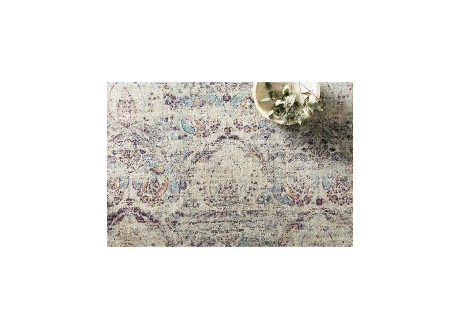 Anastasia Silver/Plum 12' x 15' Rug