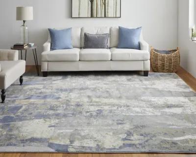 Clio 39K6F Blue/Gray/Tan 9' x 12' Rug