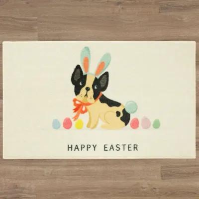 Puppy Easter Multi 2' 6" x 4' 2" Kitchen Mat