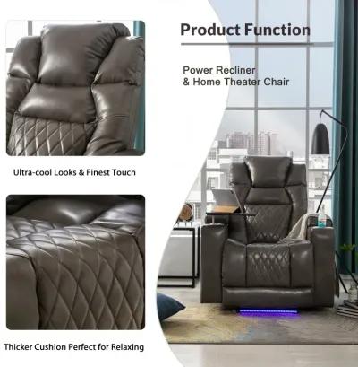 Merax Motion Power Recliner Chair with USB Charging Port