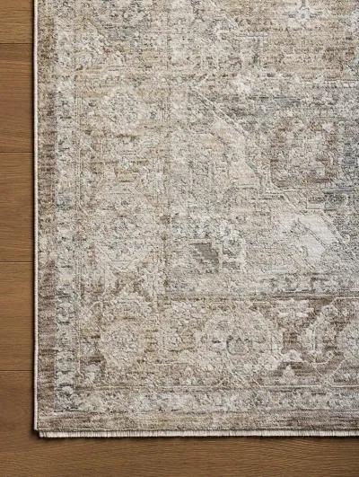 II Tabitha Khaki/Slate 6'7" x 9'2" Area Rug by Loloi II