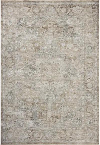 II Tabitha Khaki/Slate 6'7" x 9'2" Area Rug by Loloi II