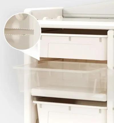 Children's Multilayer Toy Storage Shelf