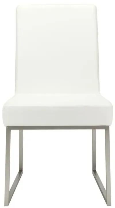 Modern White Dining Chair Set - Tyson Collection (Set of 2), Belen Kox