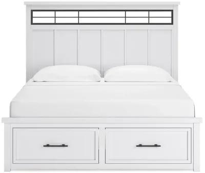 Ashbryn California King Panel Storage Bed