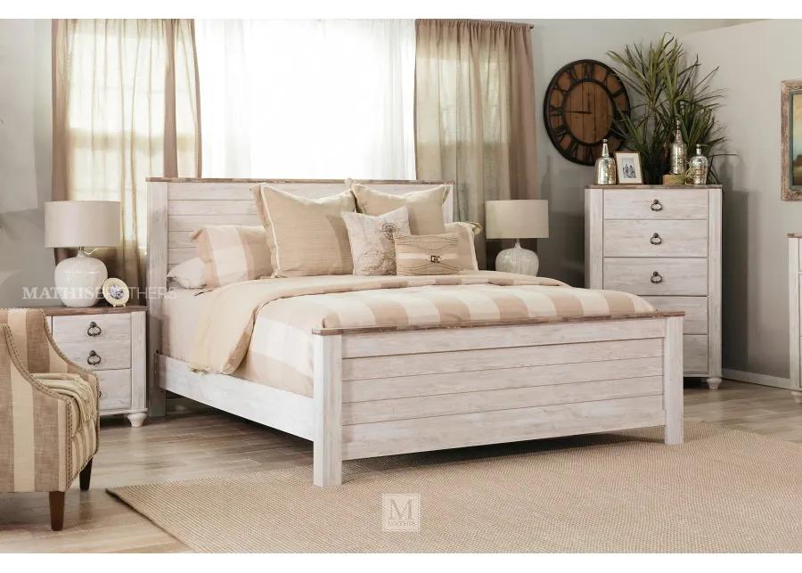 Willowton California King Panel Bed