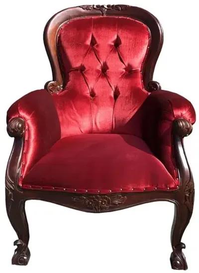 French Grandfather Arm Chair