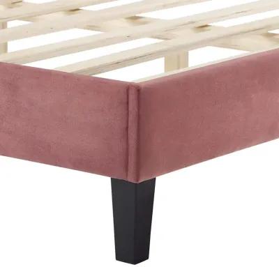 Modway - Sasha Button-Tufted Performance Velvet King Bed