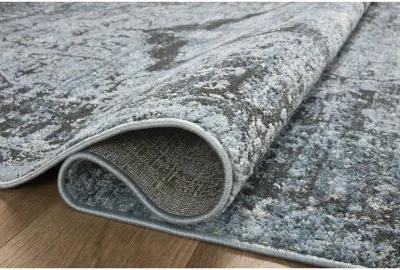 Odette ODT08 Sky/Charcoal 6'7" x 9'6" Rug