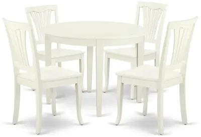 Dining Room Set Linen White