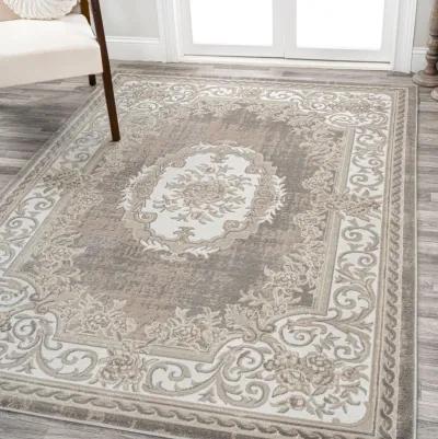 Rosalia Cottage Medallion Area Rug