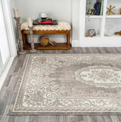 Rosalia Cottage Medallion Area Rug