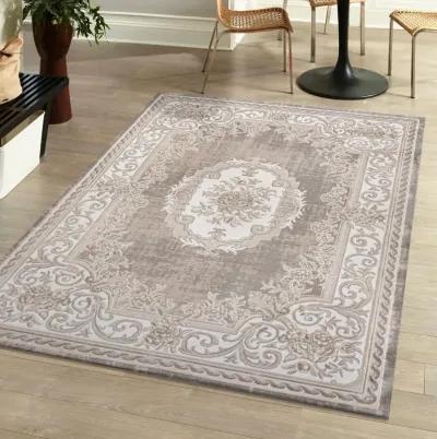 Rosalia Cottage Medallion Area Rug