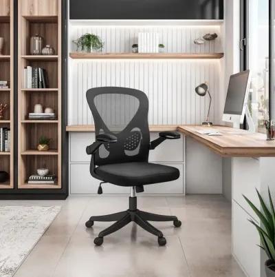 Mesh Task Office Chair With Flip-Up Arms