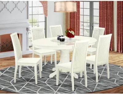 Dining Room Set Linen White