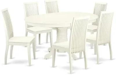 Dining Room Set Linen White