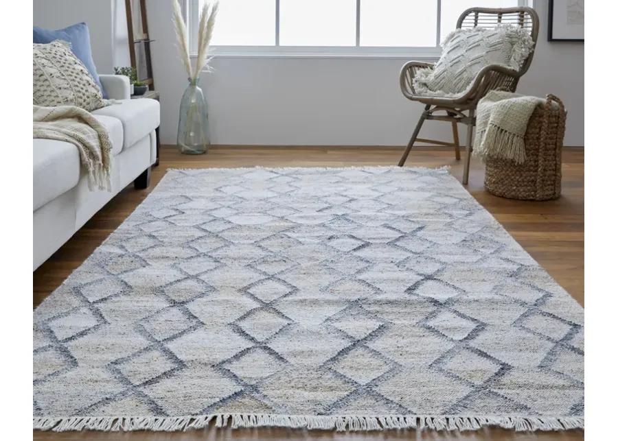 Beckett 0771F Gray/Ivory/Tan 9' x 12' Rug