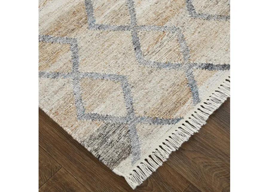 Beckett 0771F Gray/Ivory/Tan 9' x 12' Rug