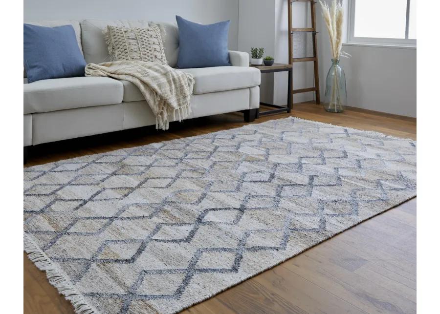 Beckett 0771F Gray/Ivory/Tan 9' x 12' Rug