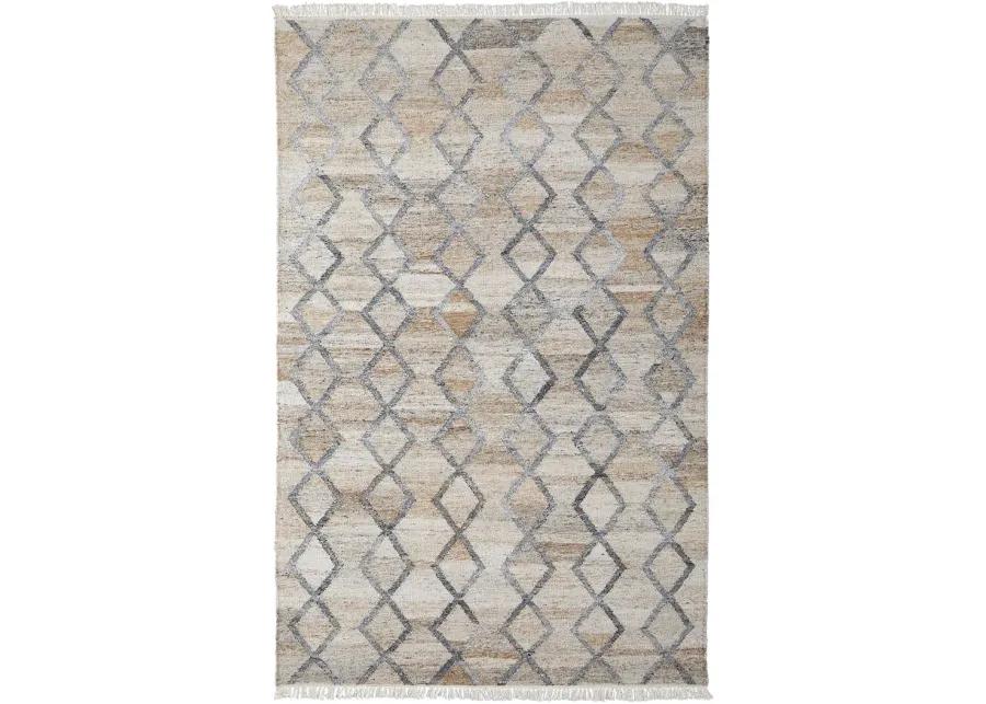 Beckett 0771F Gray/Ivory/Tan 9' x 12' Rug