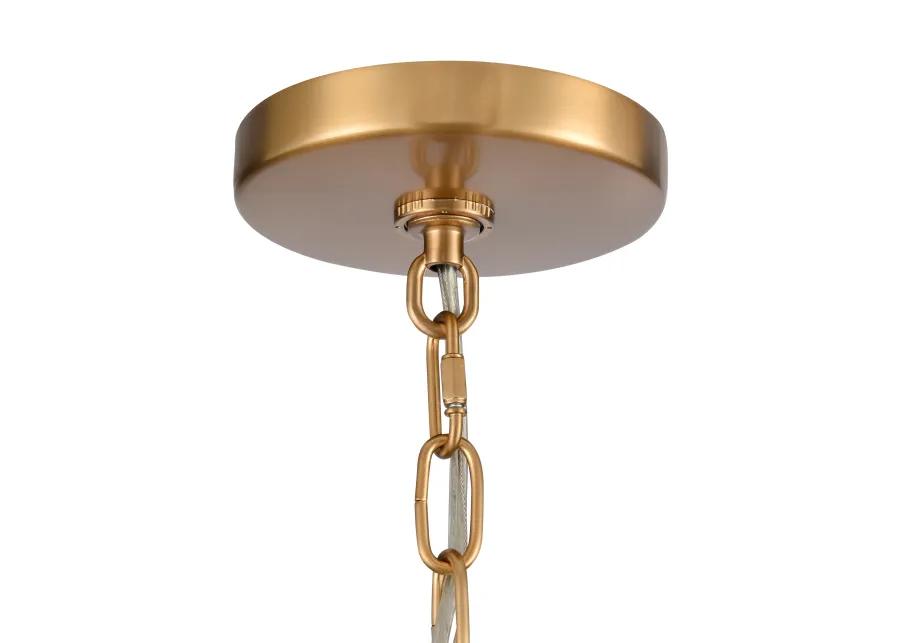 Leo 22'' Wide Gold 4-Light Pendant