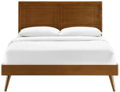 Modway - Marlee Queen Wood Platform Bed with Splayed Legs