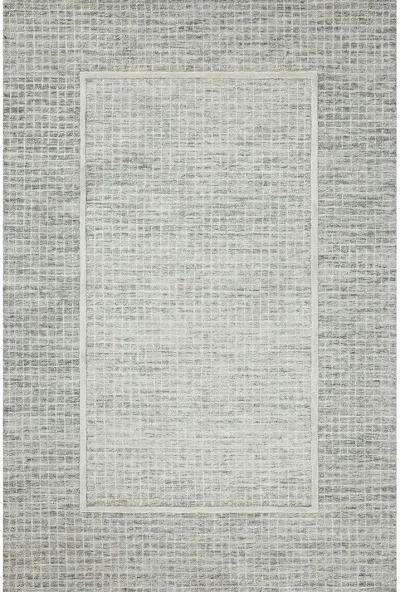 Briggs BRG-01 Mist / Ivory 2''6" x 9''9" Rug by Chris Loves Julia