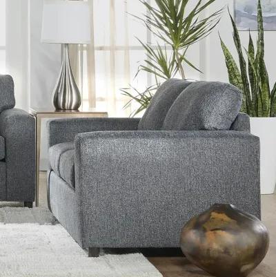 New Classic Furniture Kylo Ash Gray Polyester Fabric Sofa Couch