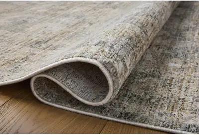 II Tabitha Slate/Natural 3'9" x 5'9" Accent Rug by Loloi II