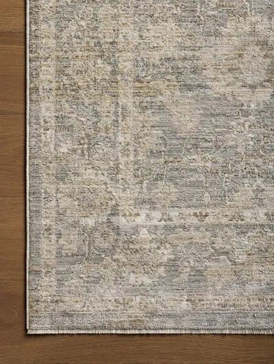 II Tabitha Slate/Natural 3'9" x 5'9" Accent Rug by Loloi II